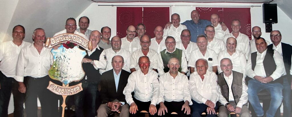Mitglieder des Glatzkopfclubs Riedlingen